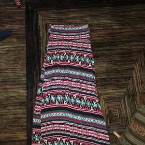 Aztec maxi skirt